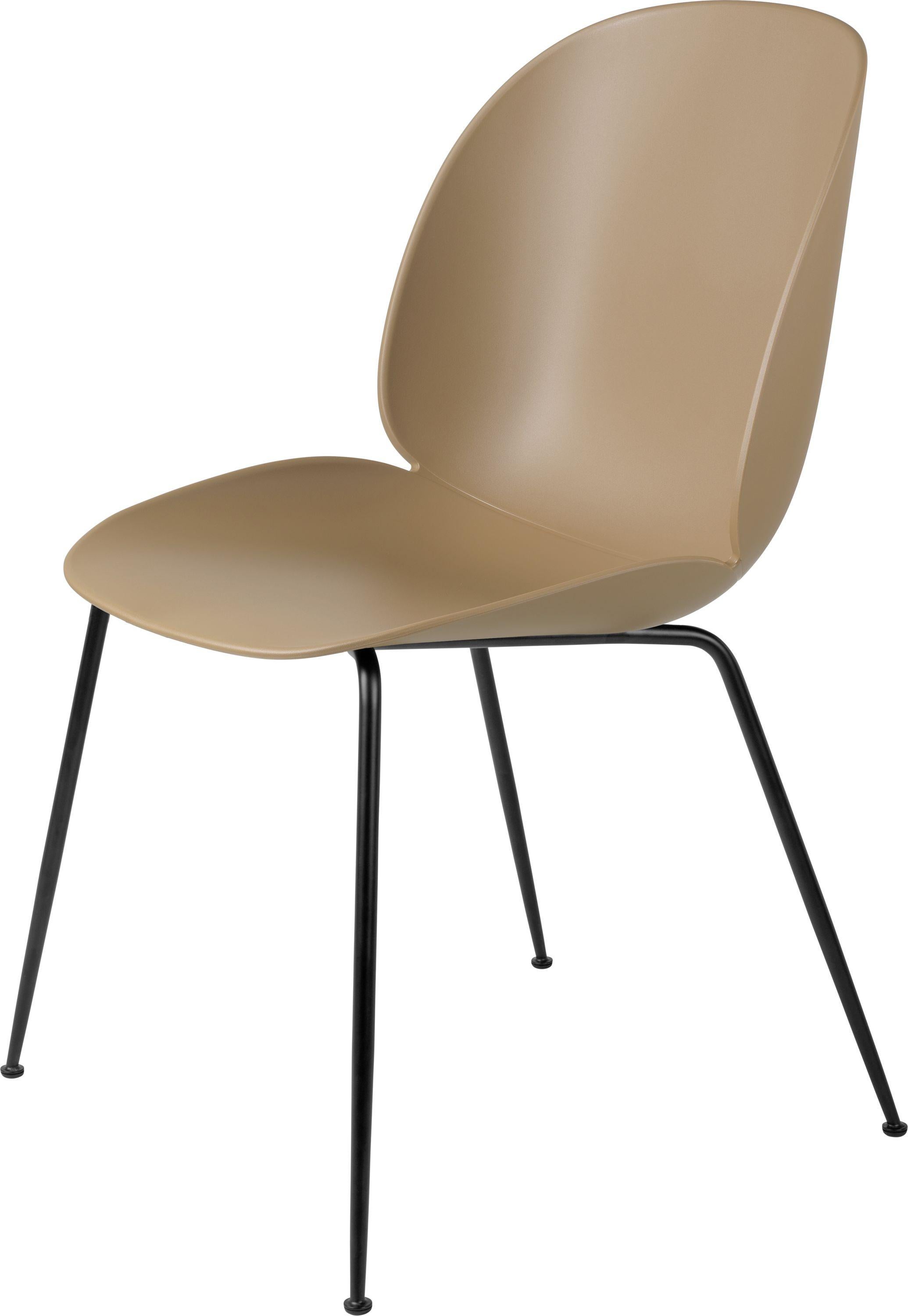 GamFratesi 'Beetle' Dining Chair with Black Conic Base 5