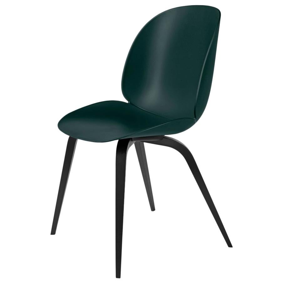 GamFratesi 'Beetle' Dining Chair with Black Stained Beech Conic Base