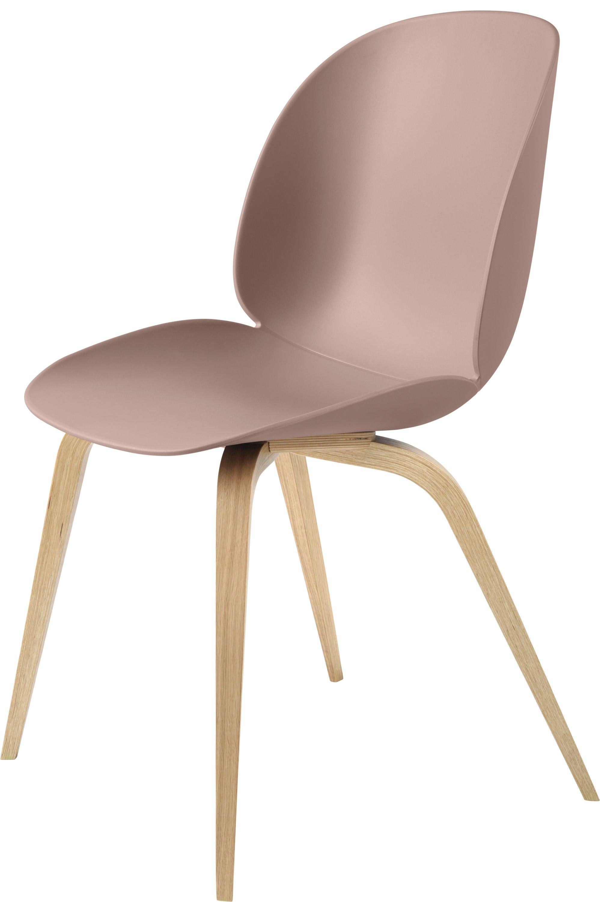 GamFratesi 'Beetle' Dining Chair with Oak Conic Base In New Condition In Glendale, CA