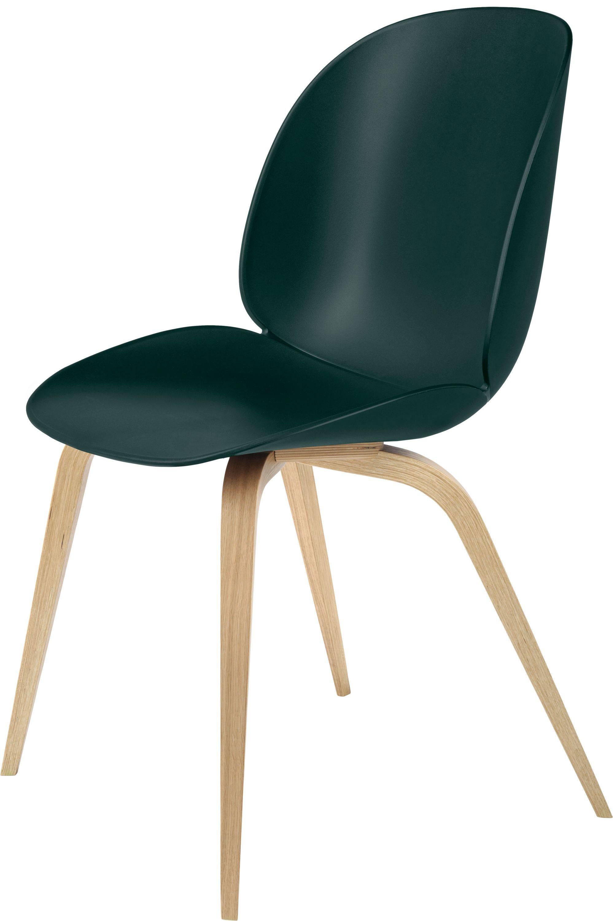 Contemporary GamFratesi 'Beetle' Dining Chair with Oak Conic Base