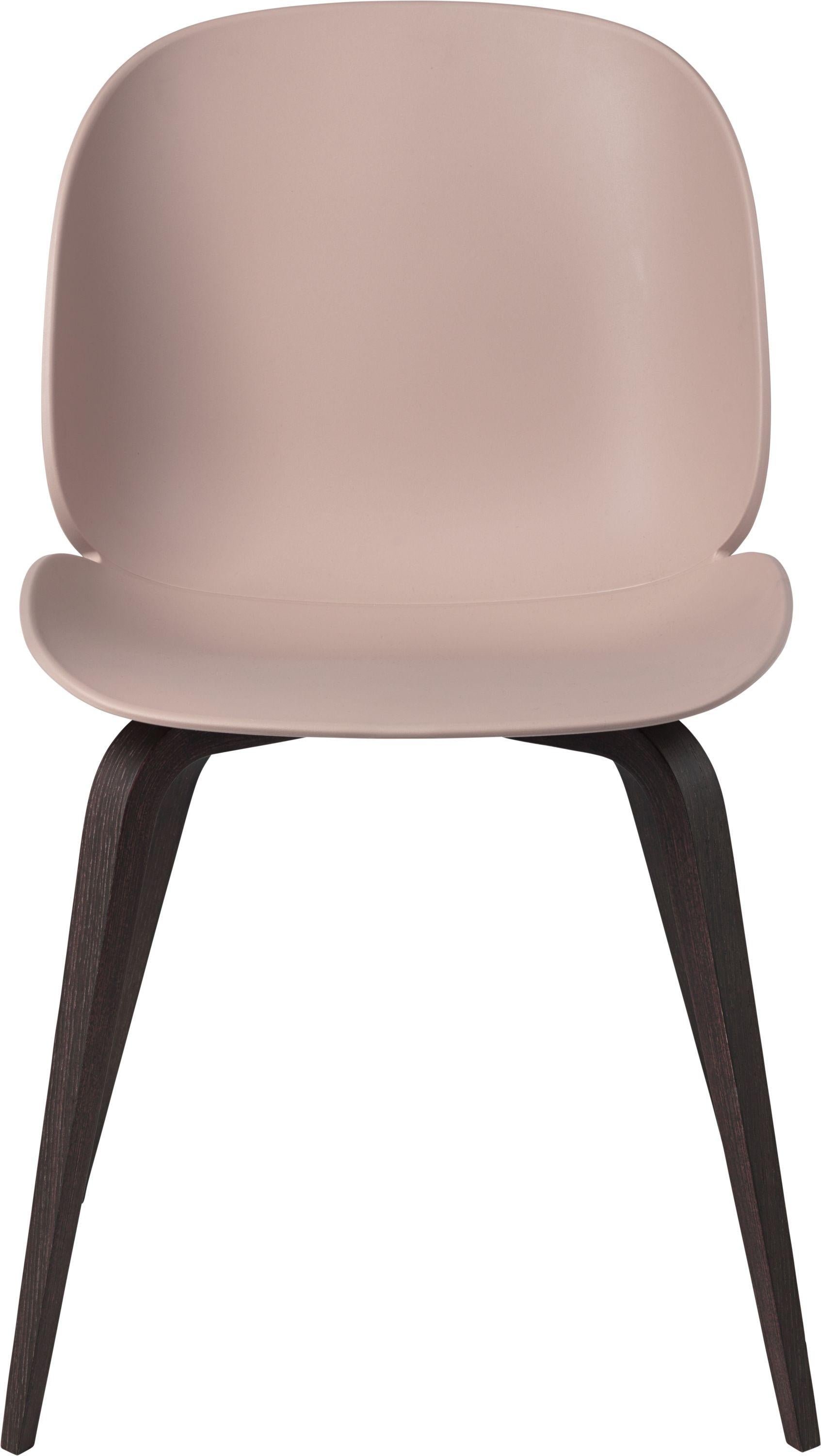 GamFratesi 'Beetle' Dining Chair with Smoked Oak Conic Base 3