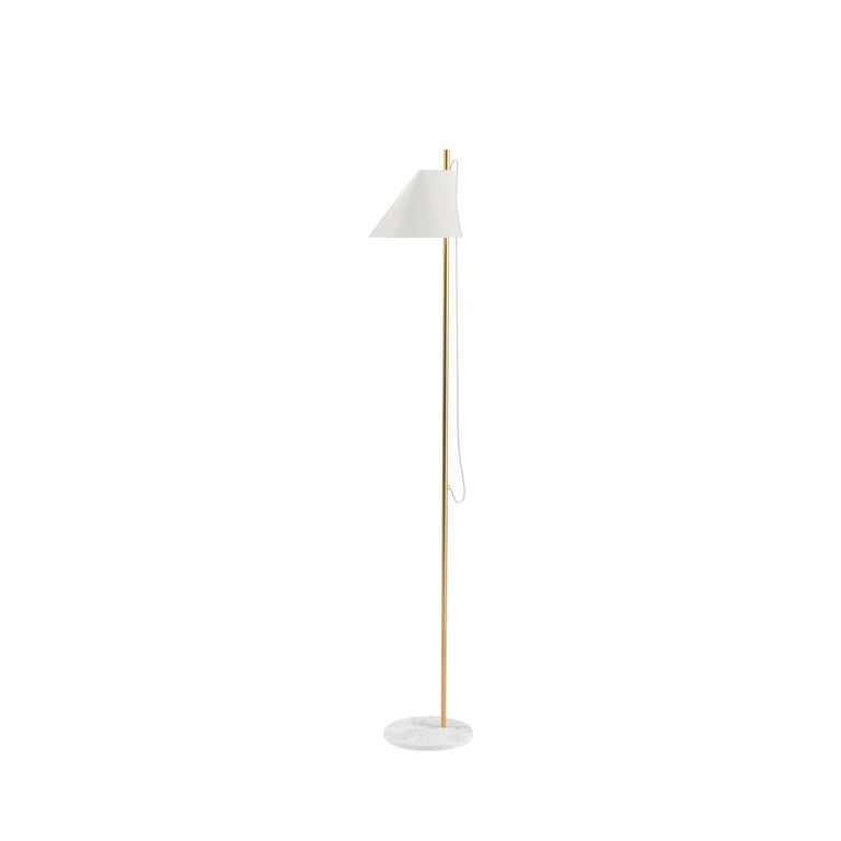 Aluminum GamFratesi Black Brass and Marble 'Yuh' Table Lamp for Louis Poulsen For Sale