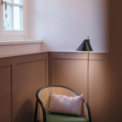 GamFratesi Black 'Yuh' Brass and Marble Floor Lamp for Louis Poulsen