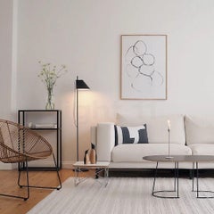 GamFratesi Black 'Yuh' Floor Lamp for Louis Poulsen