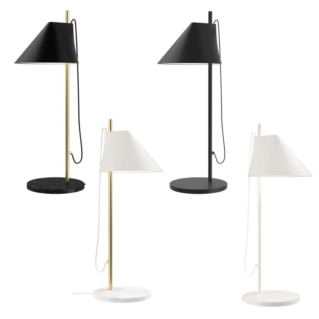 Aluminum GamFratesi Black 'Yuh' Table Lamp for Louis Poulsen For Sale
