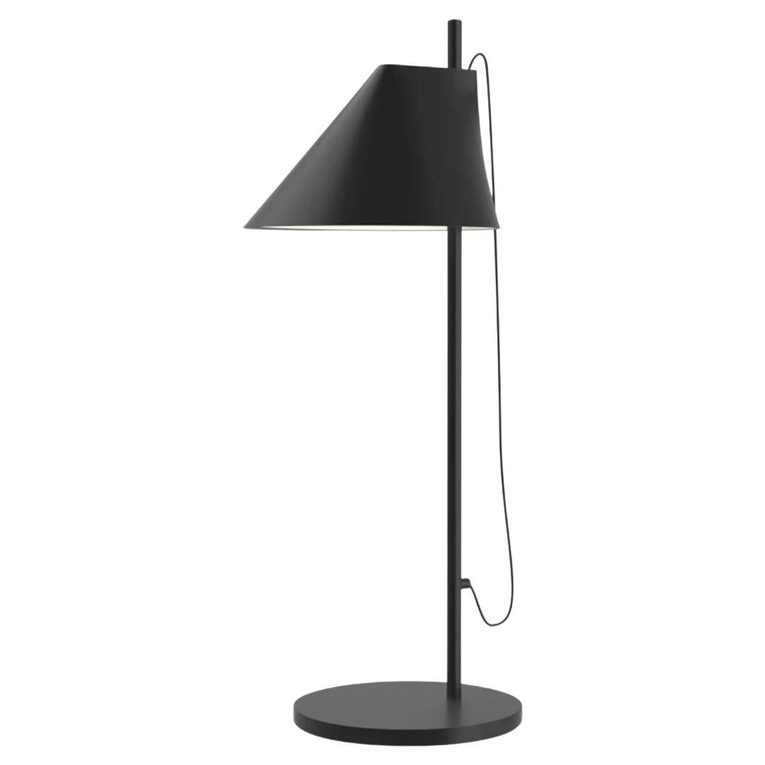 GamFratesi Lámpara de mesa 'Yuh' negra para Louis Poulsen