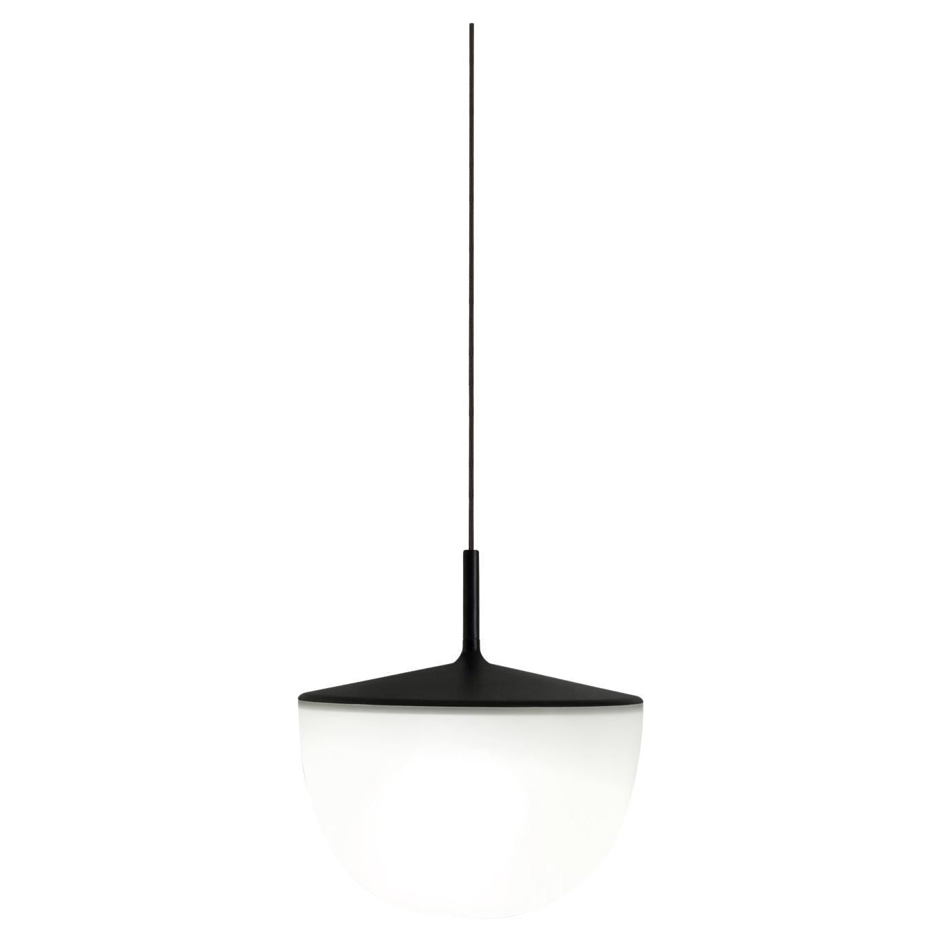 GamFratesi 'Cheshire' Suspension Lamp in Black for Fontana Arte