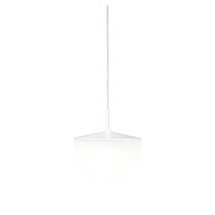 GamFratesi 'Cheshire' Suspension Lamp in White for Fontana Arte