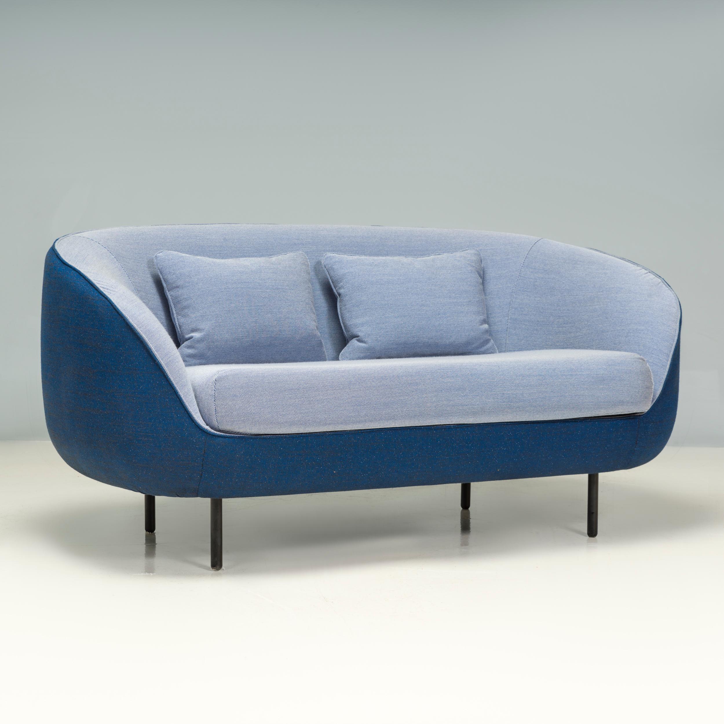 Originally designed by GamFratesi for Danish furniture manufacturer Fredericia in 2012, this Haiku sofa was manufactured in 2018.

Perfectly balancing their Italian and Danish design backgrounds, the Haiku sofa is both contemporary and classic.

The