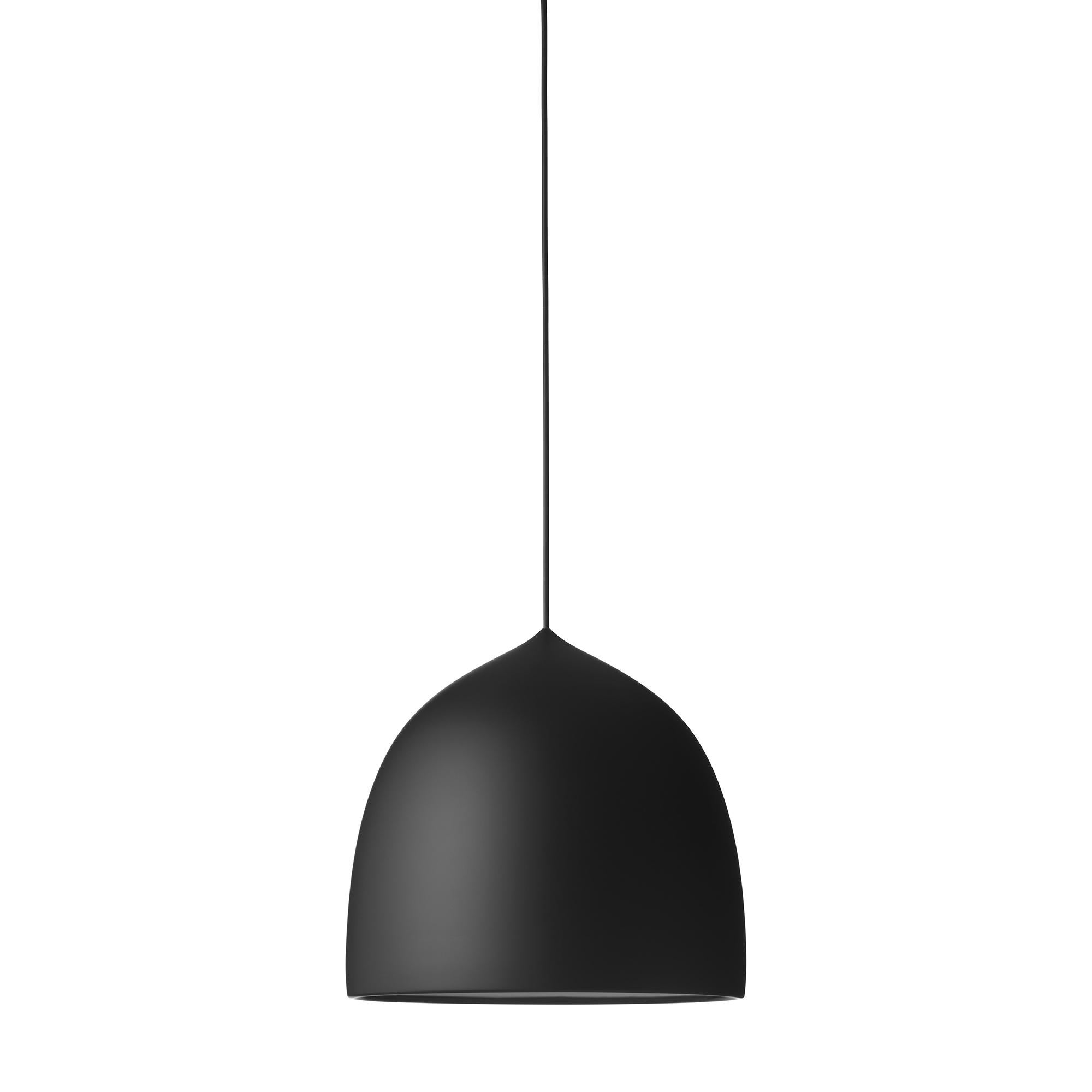 Danish GamFratesi 'Suspence P1' Pendant Lamp for Fritz Hansen in Black For Sale