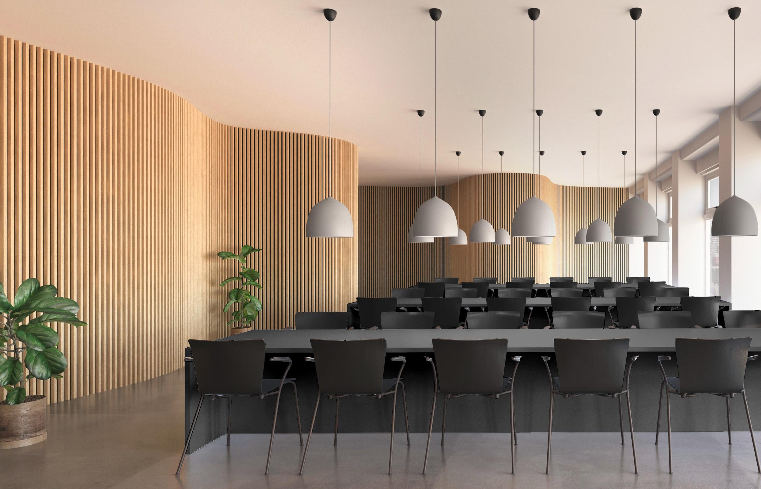 GamFratesi 'Suspence P1' Pendant Lamp for Fritz Hansen in White.

Established in 1872, Fritz Hansen has become synonymous with legendary Danish design. Combining timeless craftsmanship with an emphasis on sustainability, the brand’s re-editions of