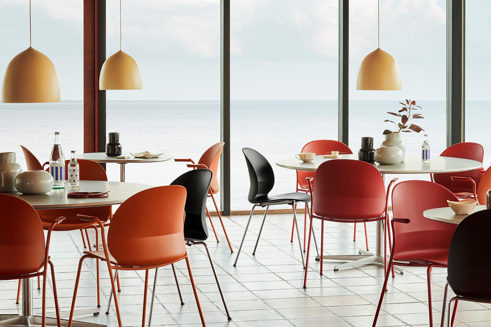 GamFratesi 'Suspence P1.5' Pendant Lamp for Fritz Hansen in Pale Pearl.

Established in 1872, Fritz Hansen has become synonymous with legendary Danish design. Combining timeless craftsmanship with an emphasis on sustainability, the brand’s