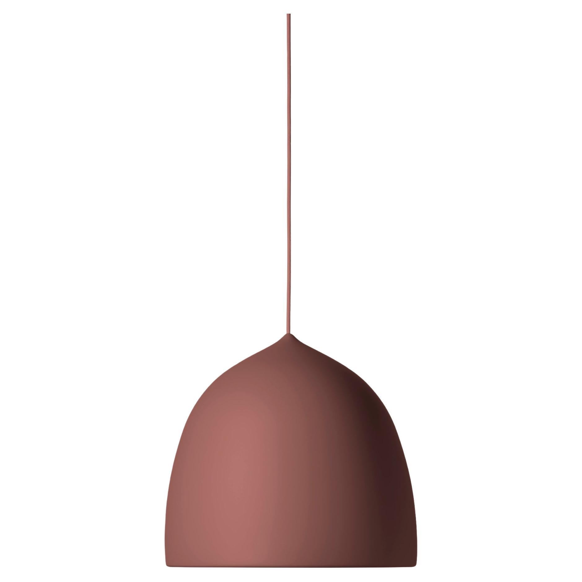 GamFratesi 'Suspence P1.5' Pendant Lamp for Fritz Hansen in Powder Burgundy For Sale