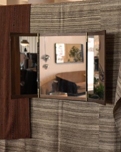 GamFratesi Specchio a tre pannelli per Gubi