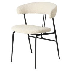 GamFratesi Violin Dining Chair Dedar Karakorum 001 for GUBI