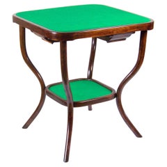 Gaming Table by Thonet, 1895ca