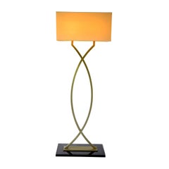 Gamma Brass Floor Lamp