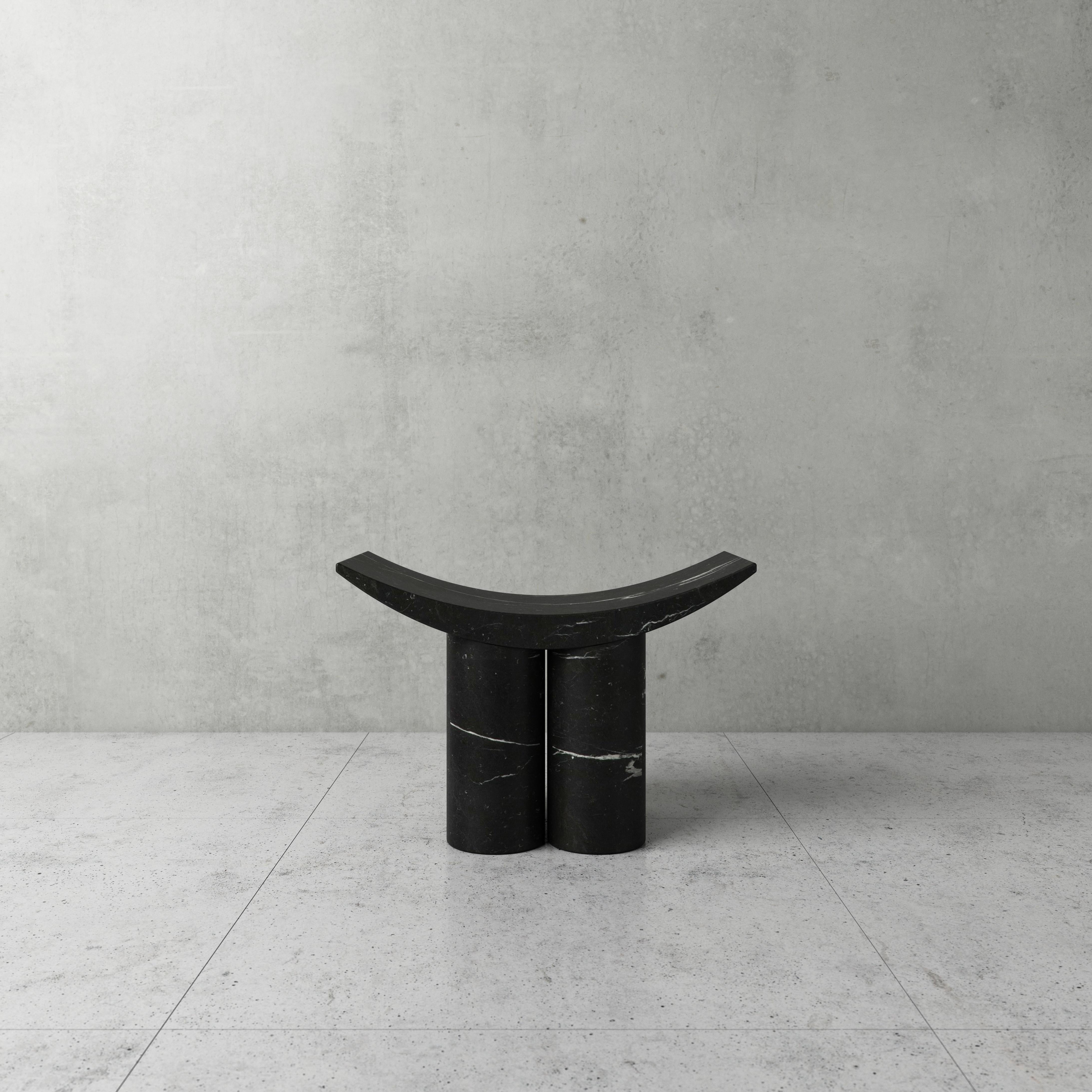 Marble Gamma  Stool by Pietro Franceschini In New Condition In Geneve, CH