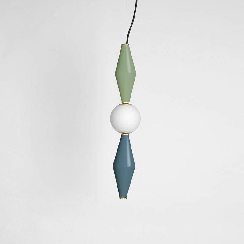 Aluminum Gamma D Lamp by Mason Editions For Sale