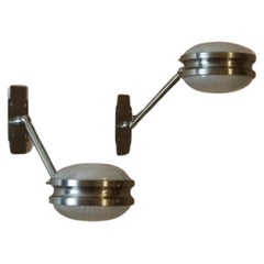 Appliques murales Gamma Ds 1/2 conçues par Sergio Mazza pour Artemide, 1960 Italie