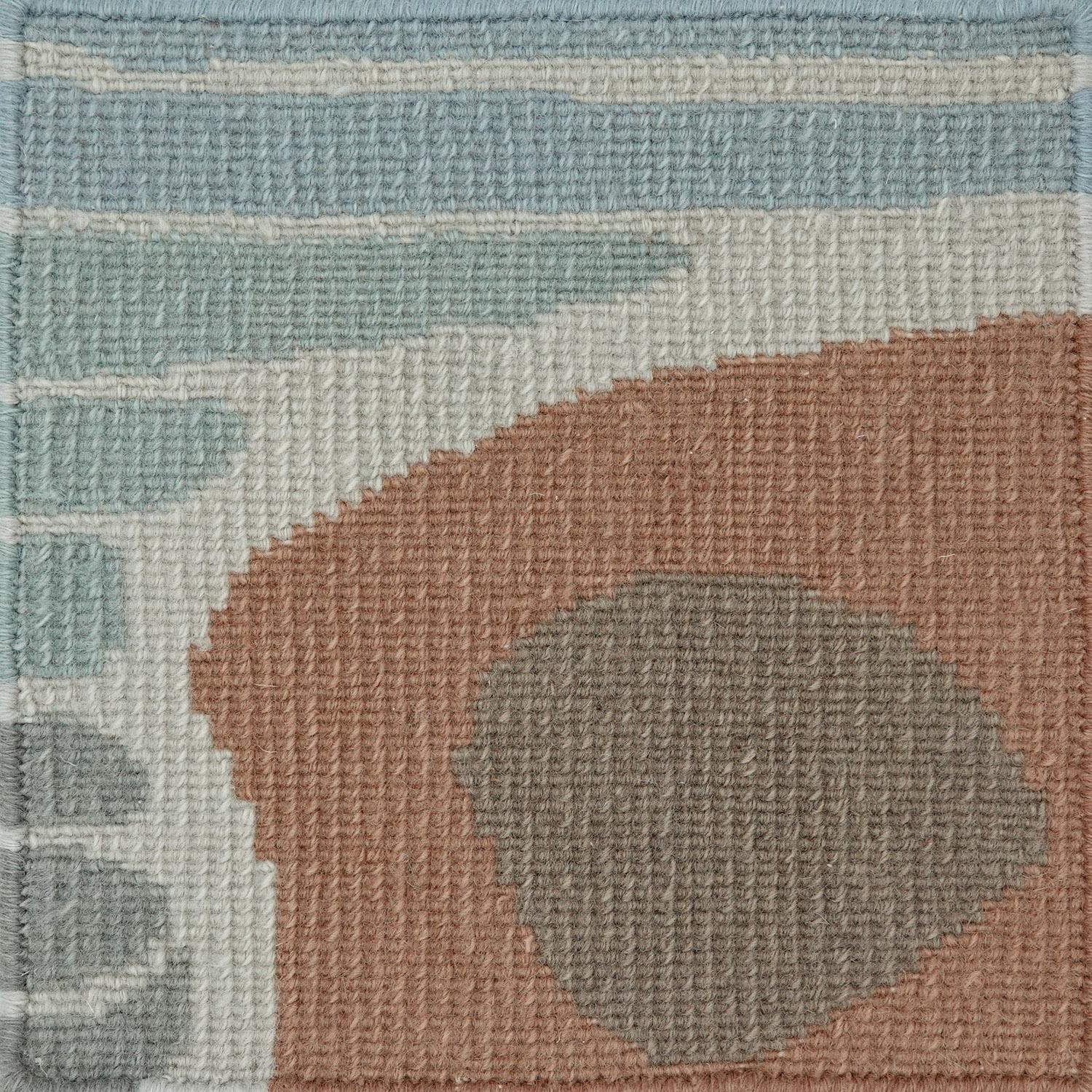 Modern colofrul unusual rug Multicolored Irregular shape, Gamma Est small For Sale 6