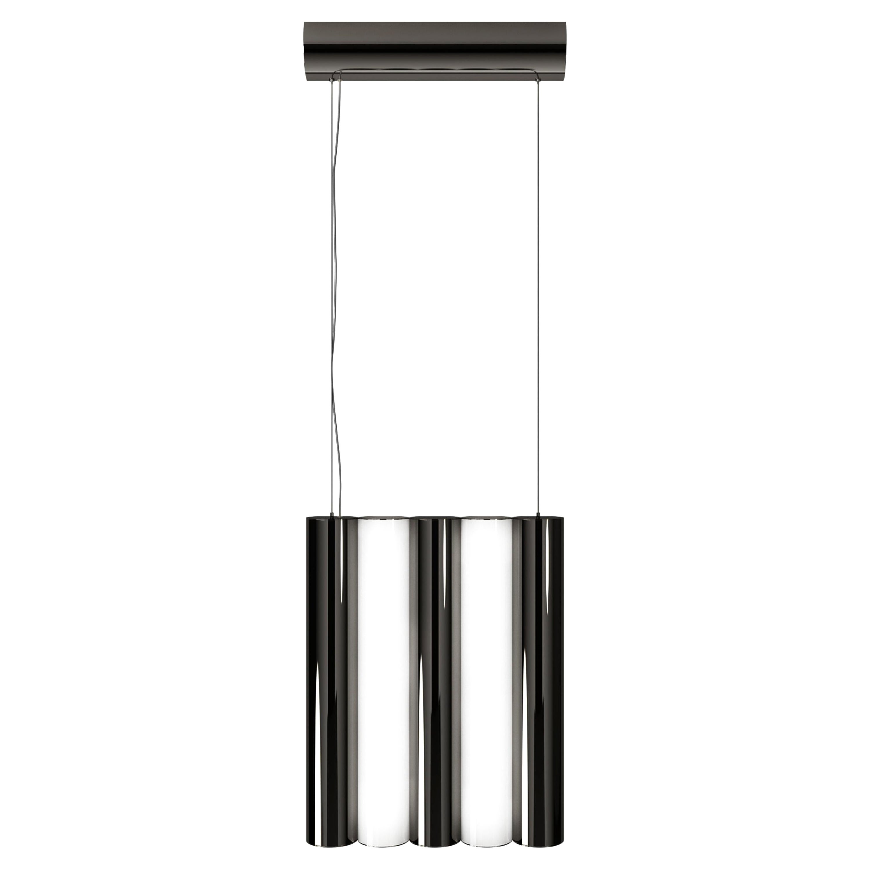 Gamma L5 Graphite Pendant by Sylvain Willenz For Sale