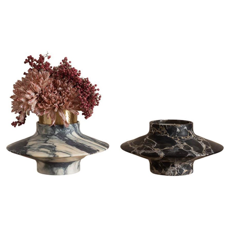 Gamma Marble Candleholder For Sale