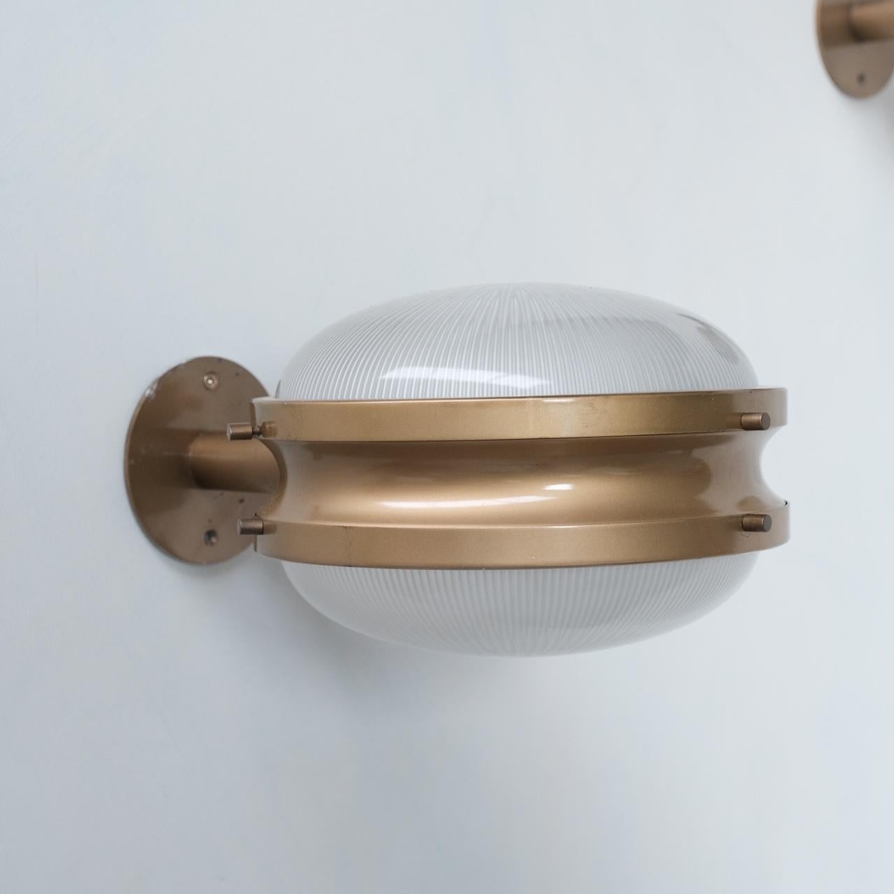'Gamma' Mid-Century Italian Wall Lights by Sergio Mazza for Artemide For Sale 4