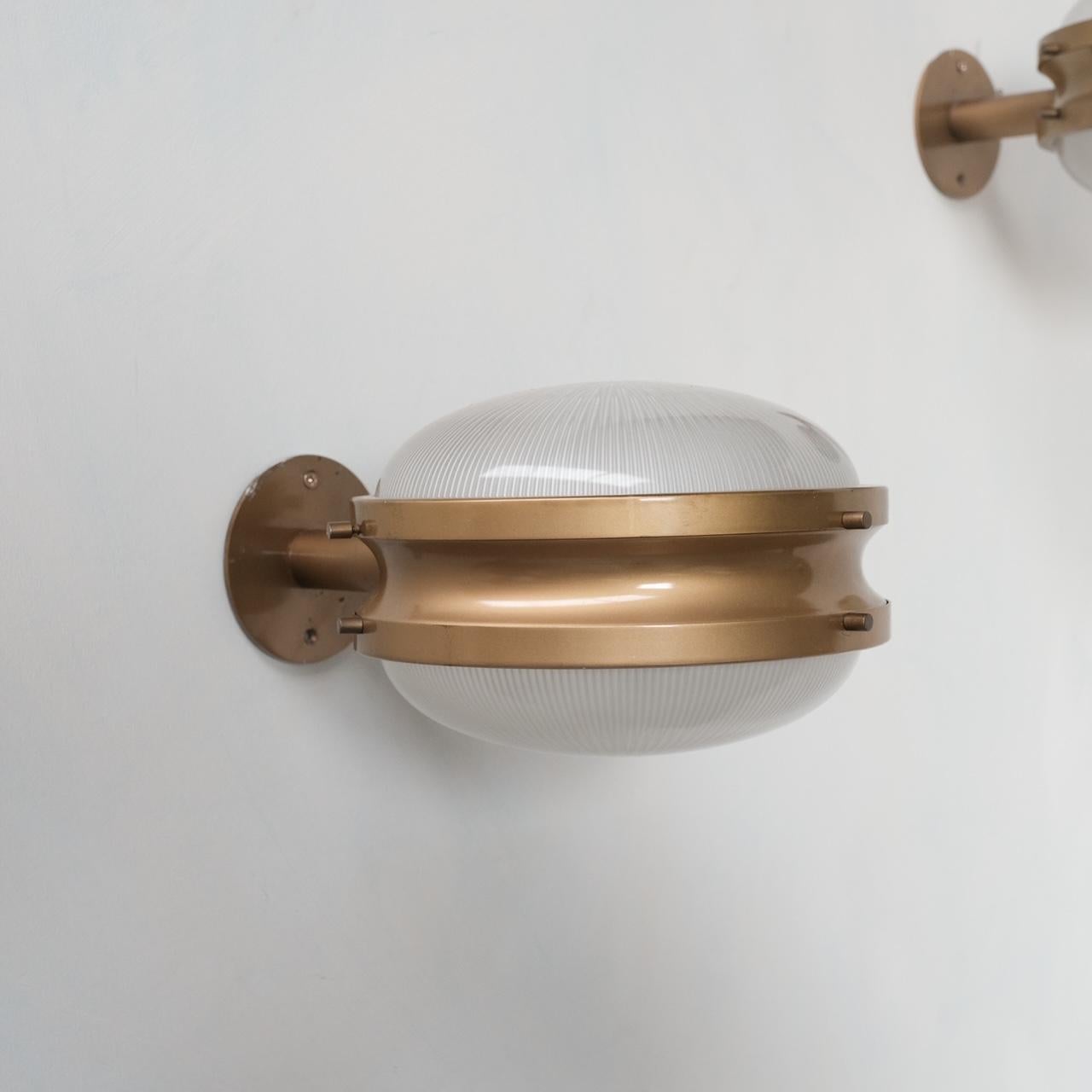 'Gamma' Mid-Century Italian Wall Lights by Sergio Mazza for Artemide For Sale 5