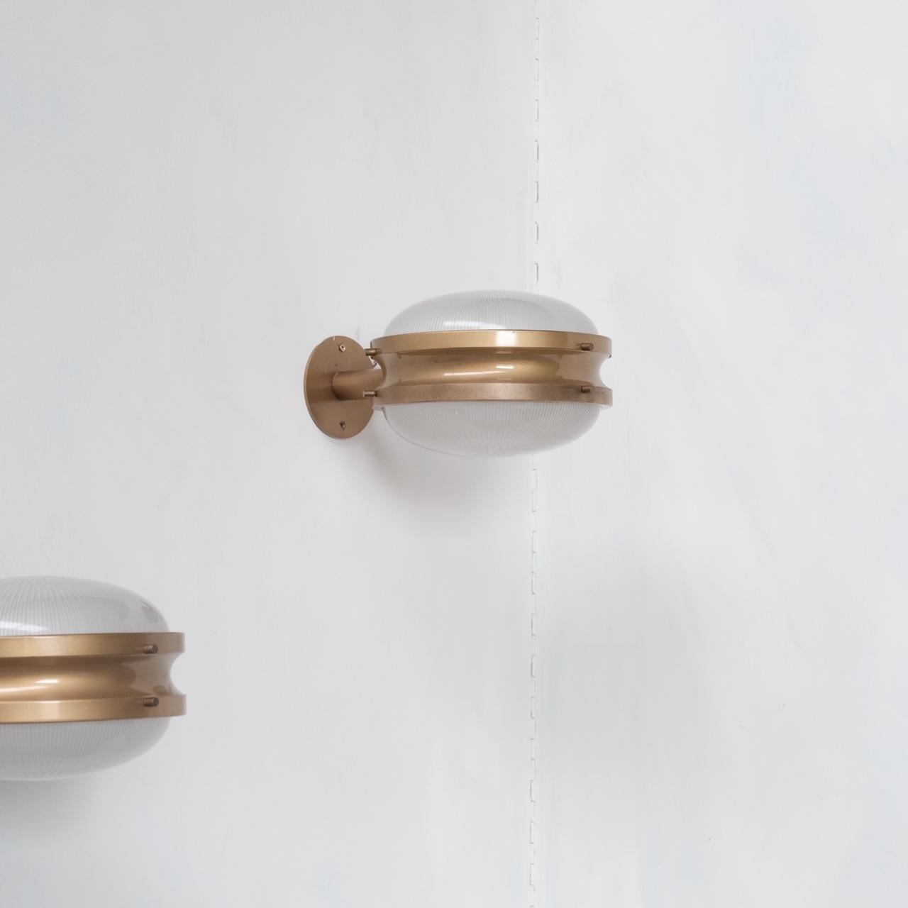 'Gamma' Mid-Century Italian Wall Lights by Sergio Mazza for Artemide In Good Condition For Sale In London, GB
