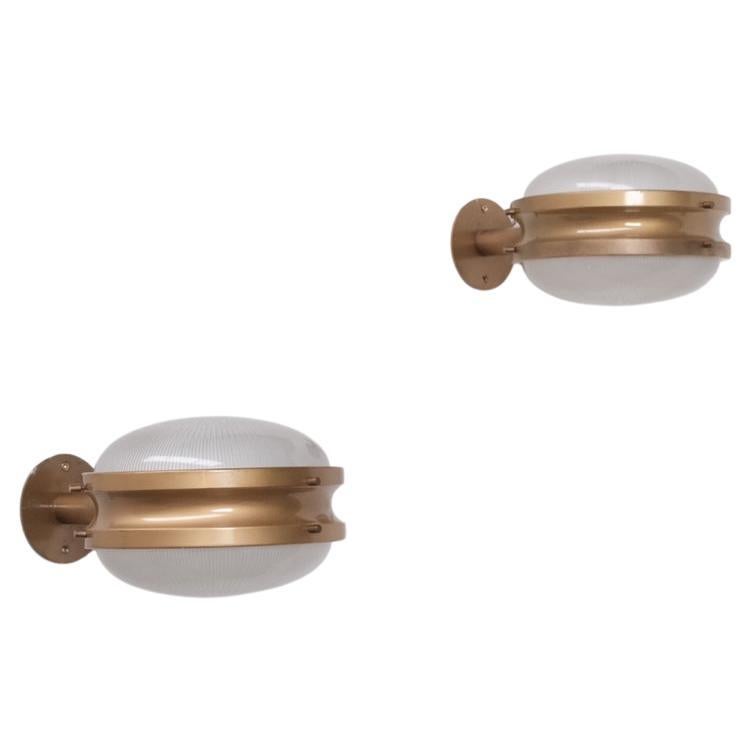 'Gamma' Mid-Century Italian Wall Lights by Sergio Mazza for Artemide For Sale