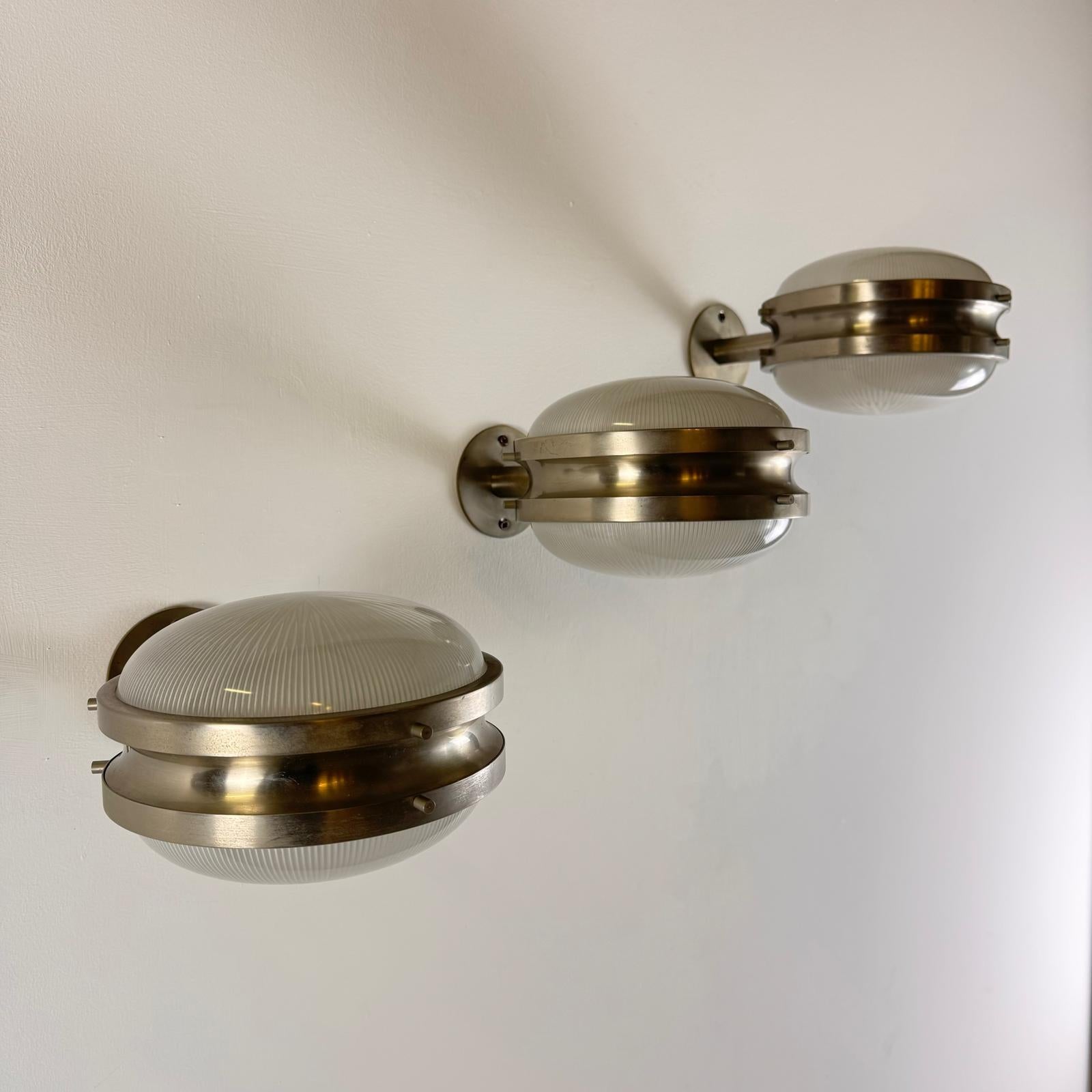 'Gamma' Mid-Century Wall Lights by Sergio Mazza for Artemide, Italy 1960s 1