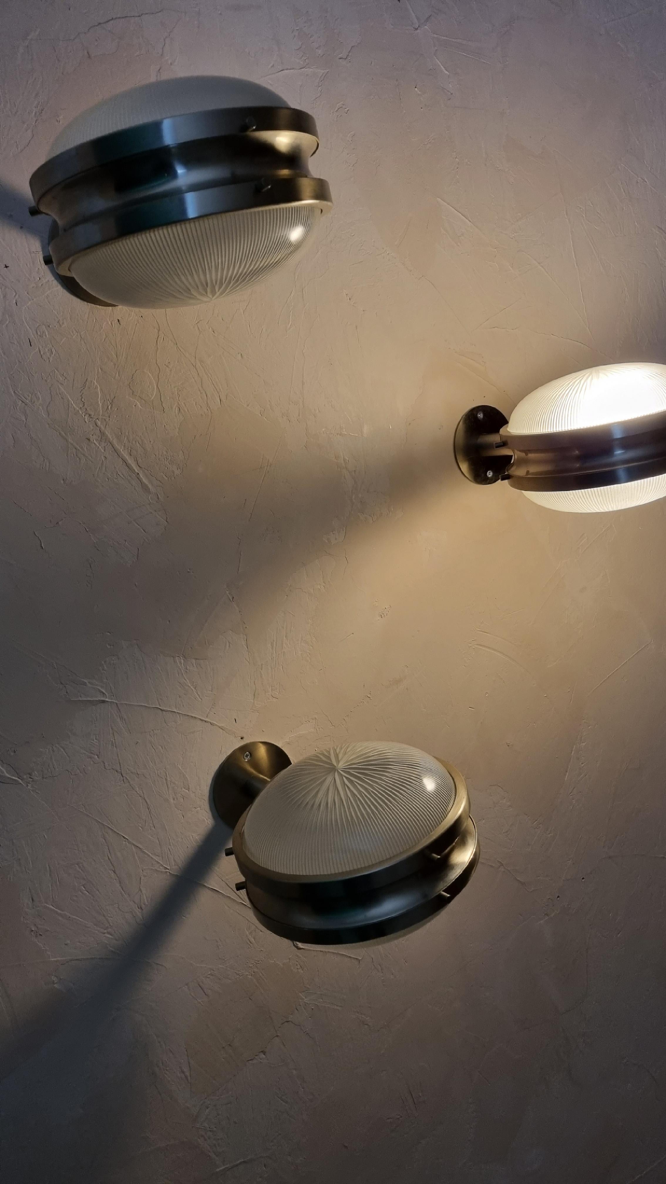 Mid-20th Century Gamma wall sconces designed by Sergio Mazza for Artemide, 1960 Italy  For Sale