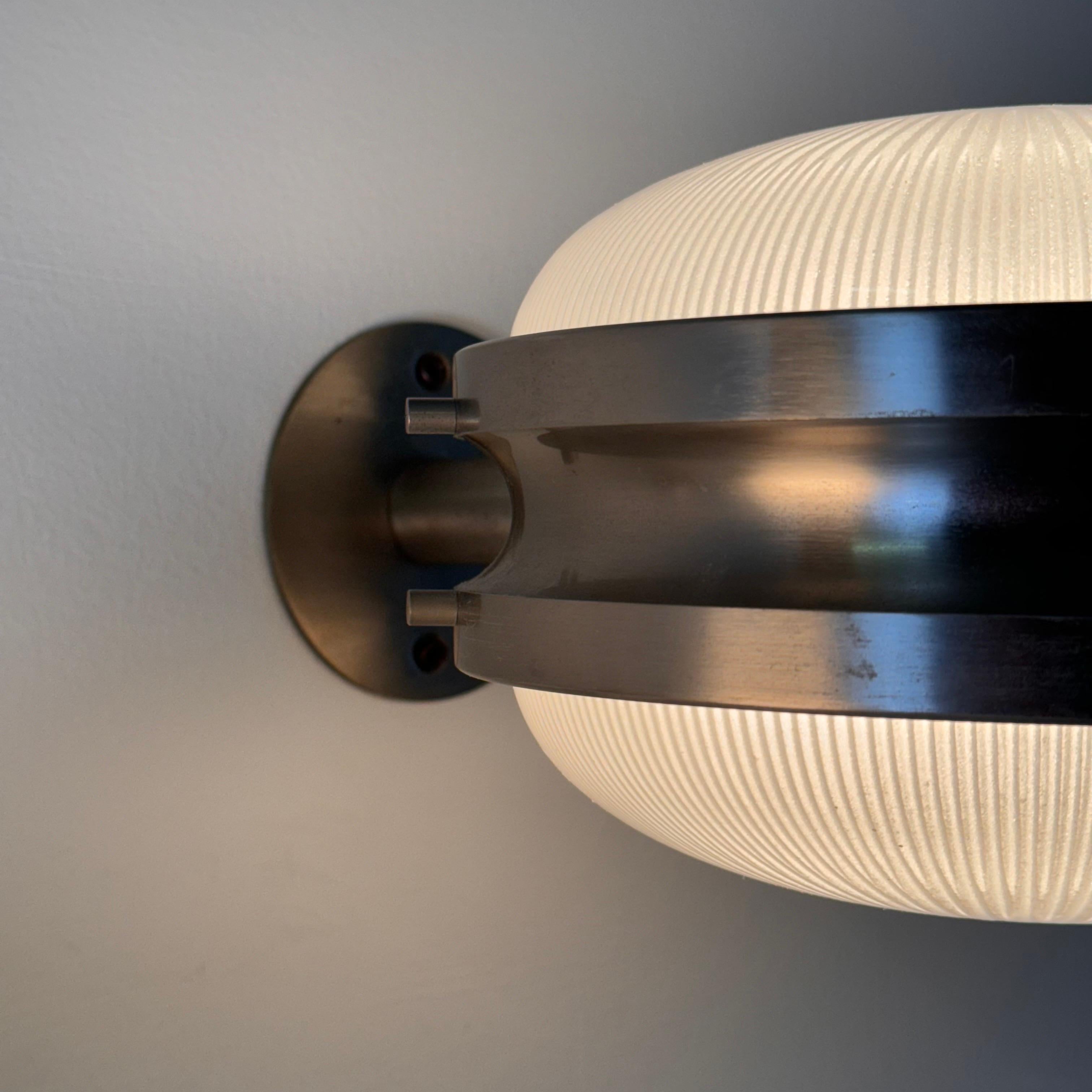 “Gamma” Wall Sconces Trio by Sergio Mazza for Artemide, 1960s 2