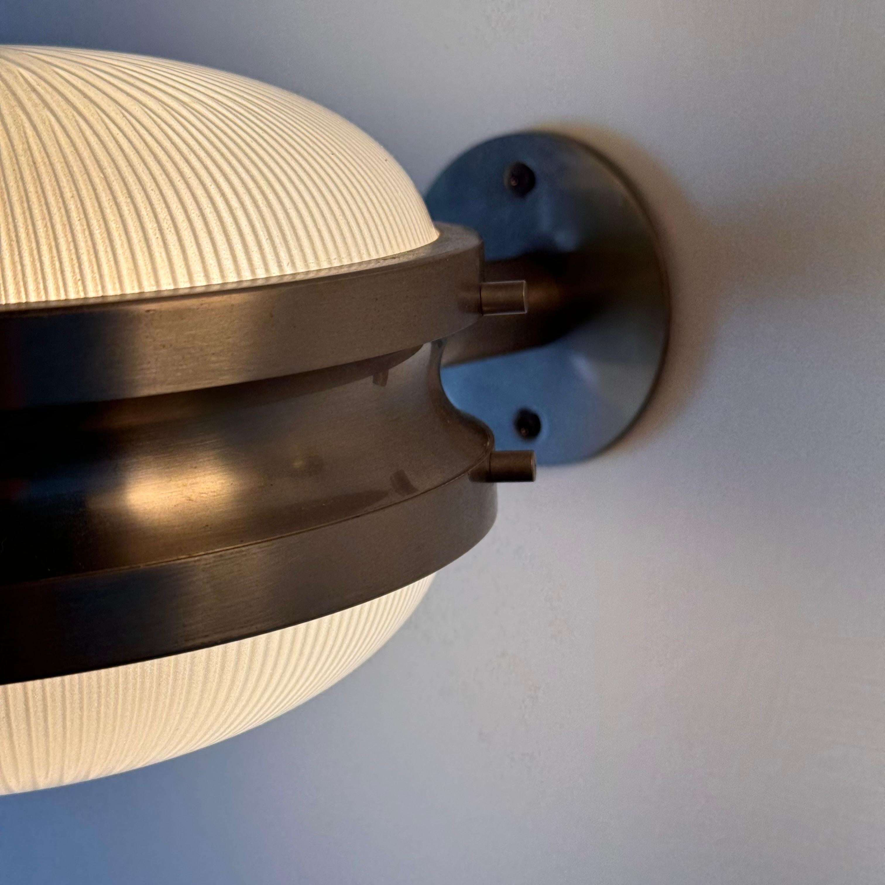 “Gamma” Wall Sconces Trio by Sergio Mazza for Artemide, 1960s 5
