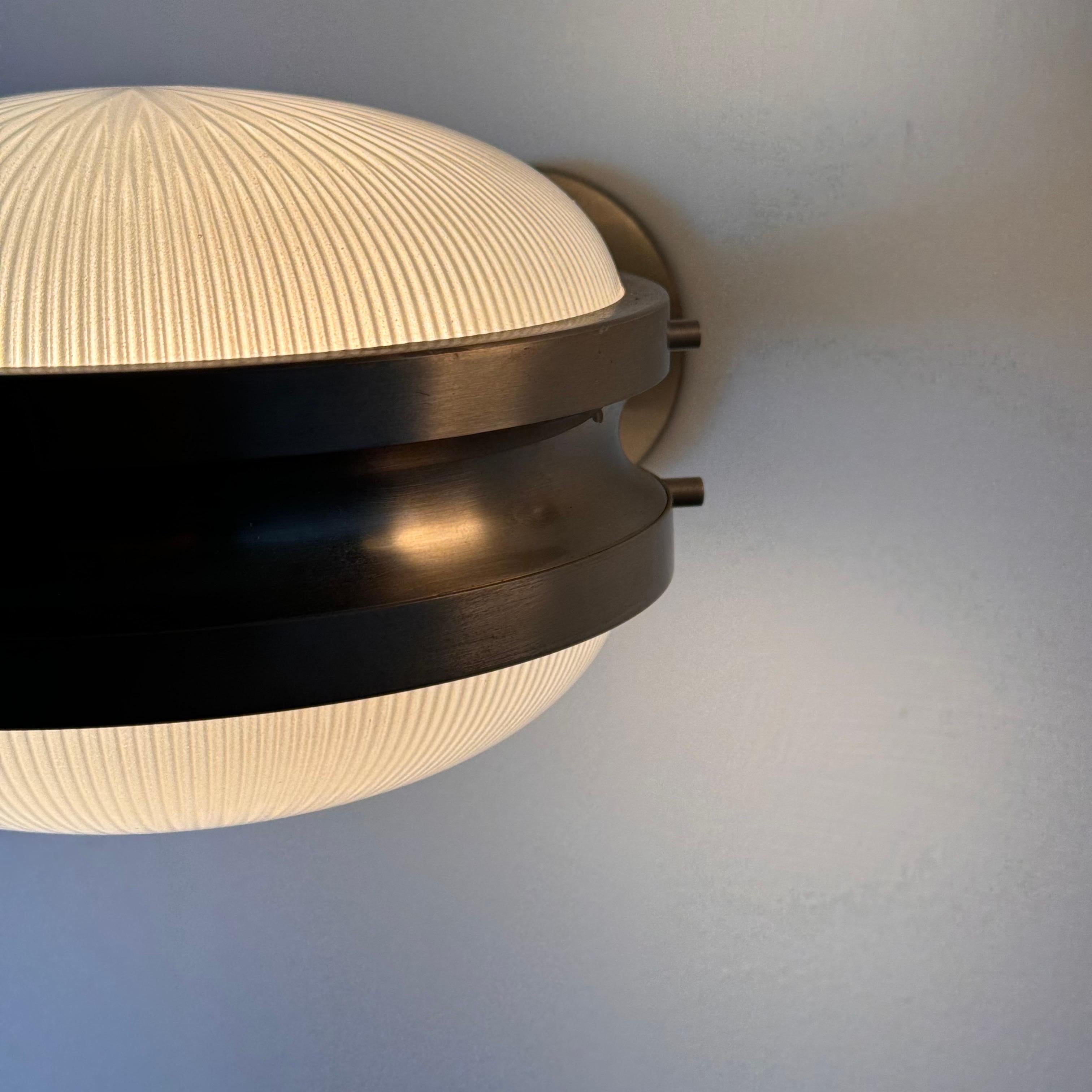 “Gamma” Wall Sconces Trio by Sergio Mazza for Artemide, 1960s 6
