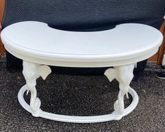 Gampel and Stoll Kidney Shaped Elephant Desk