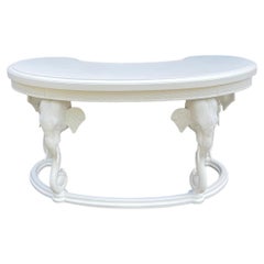 Gampel and Stoll Kidney Shaped Elephant Desk