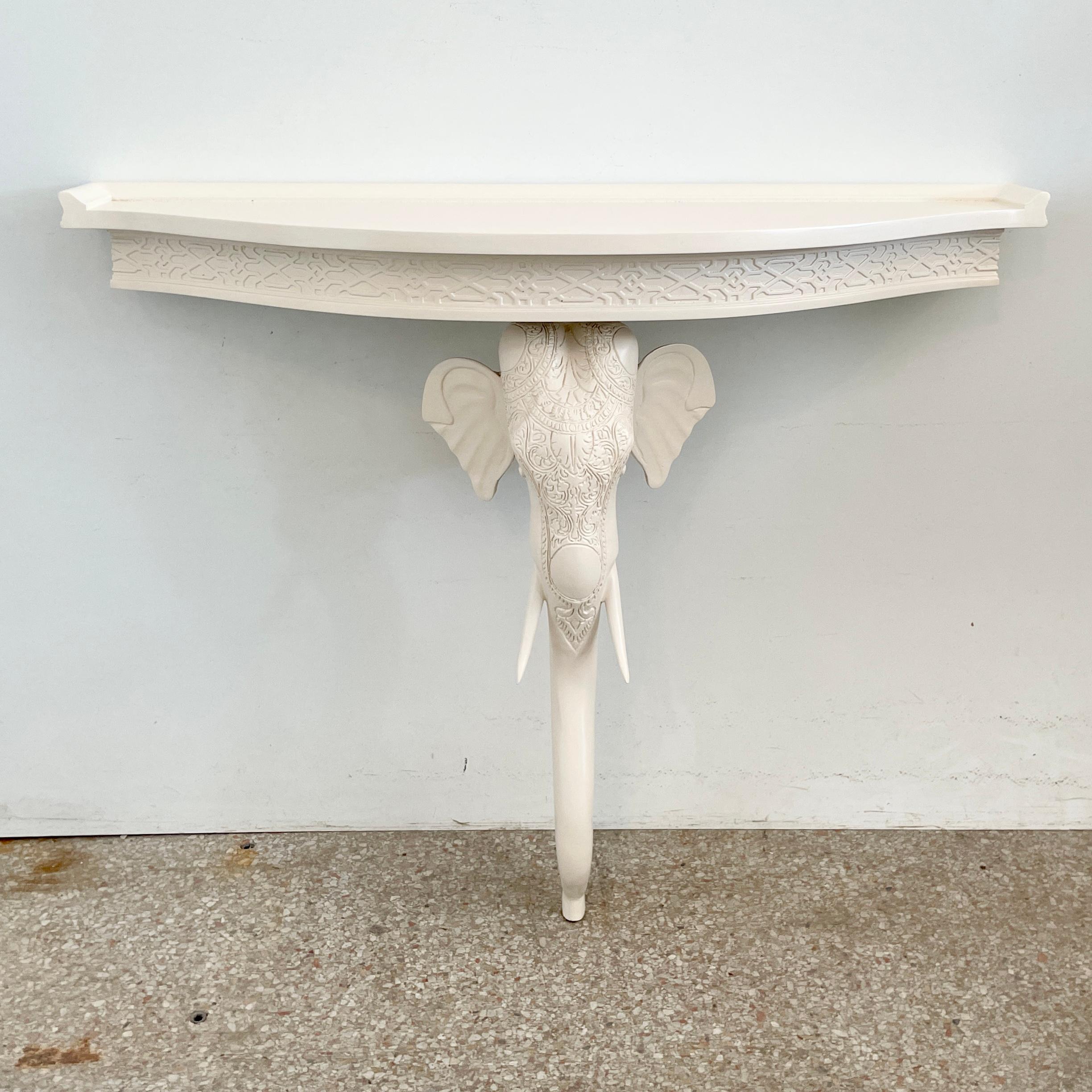 Modern Gampel-Stoll Elephant Console Table For Sale