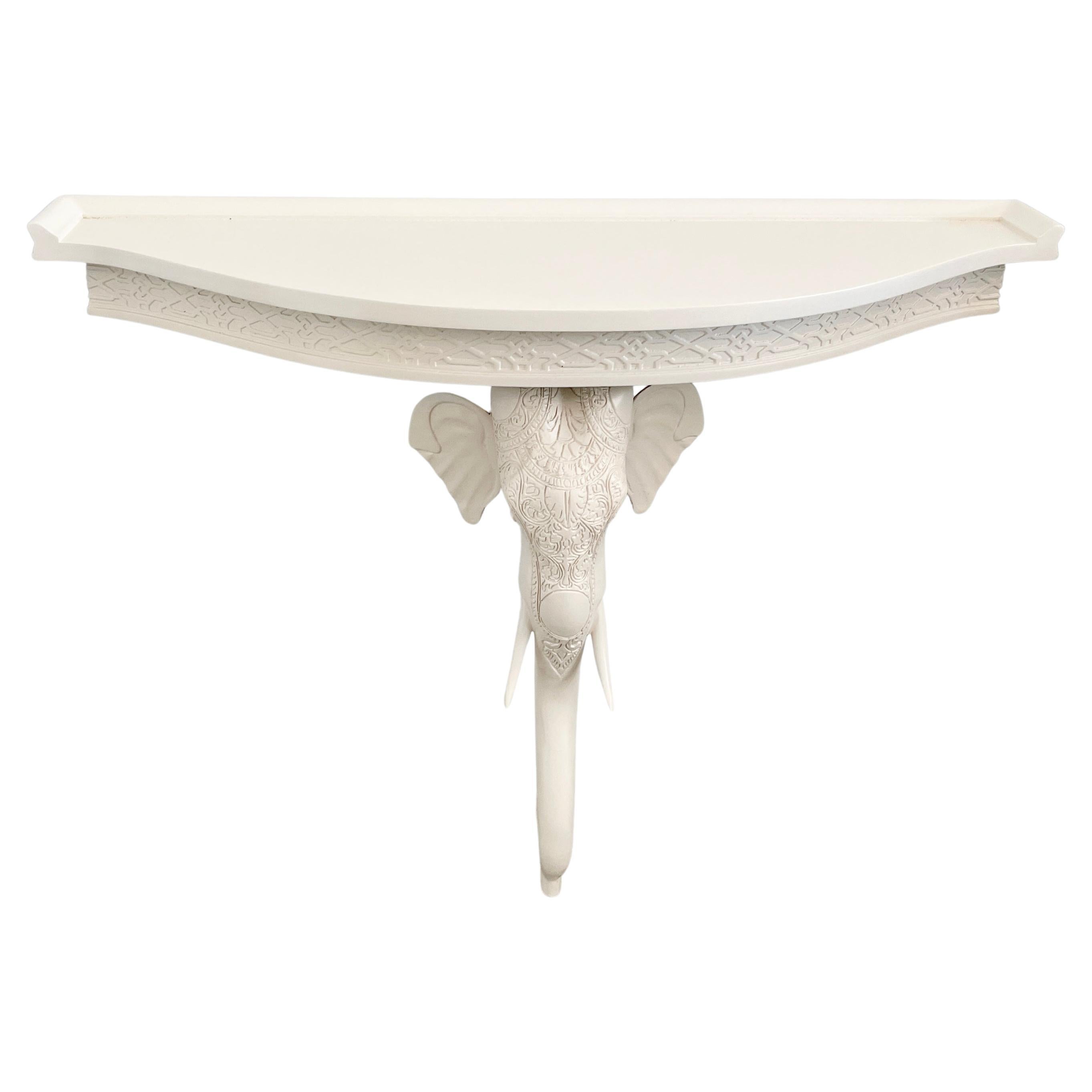 Gampel-Stoll Elephant Console Table