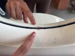 Gampel - Stoll Inc 1970s Mirror and Console