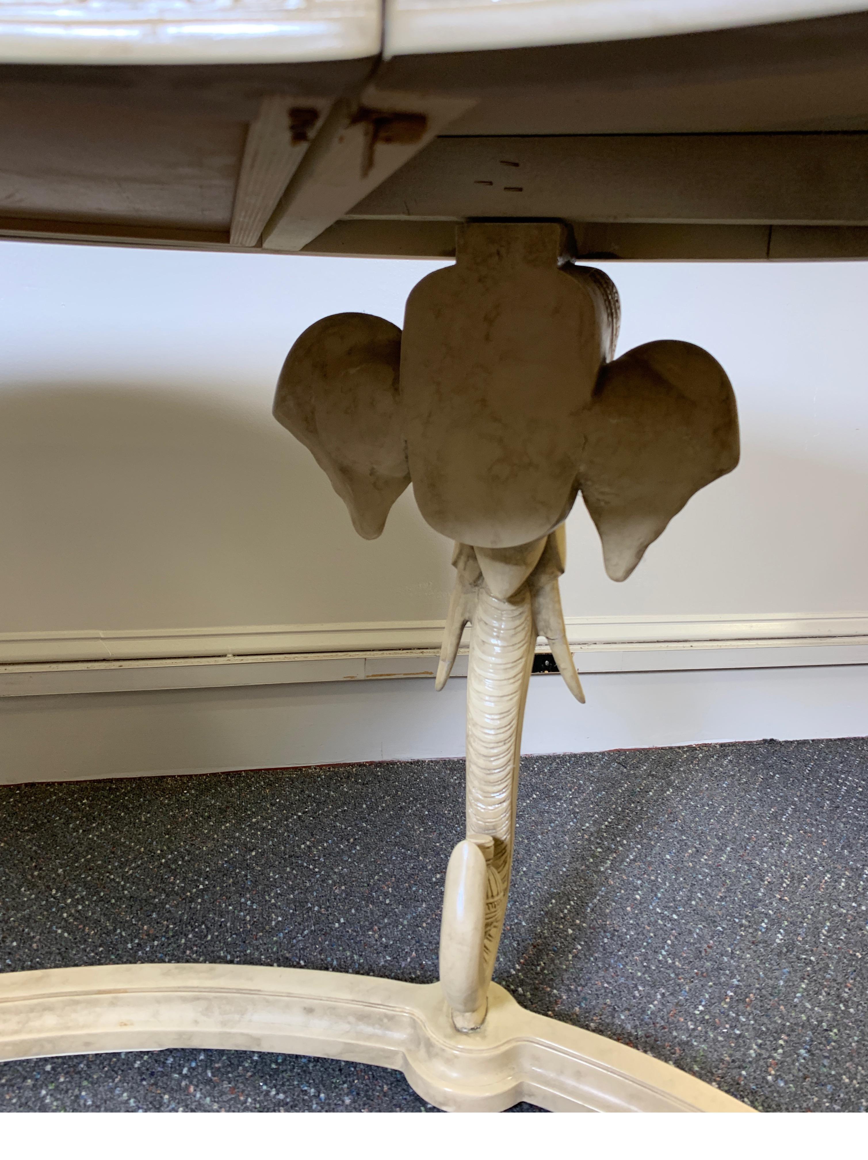 Gampel Stoll Kidney Elephant Desk with Chair 6