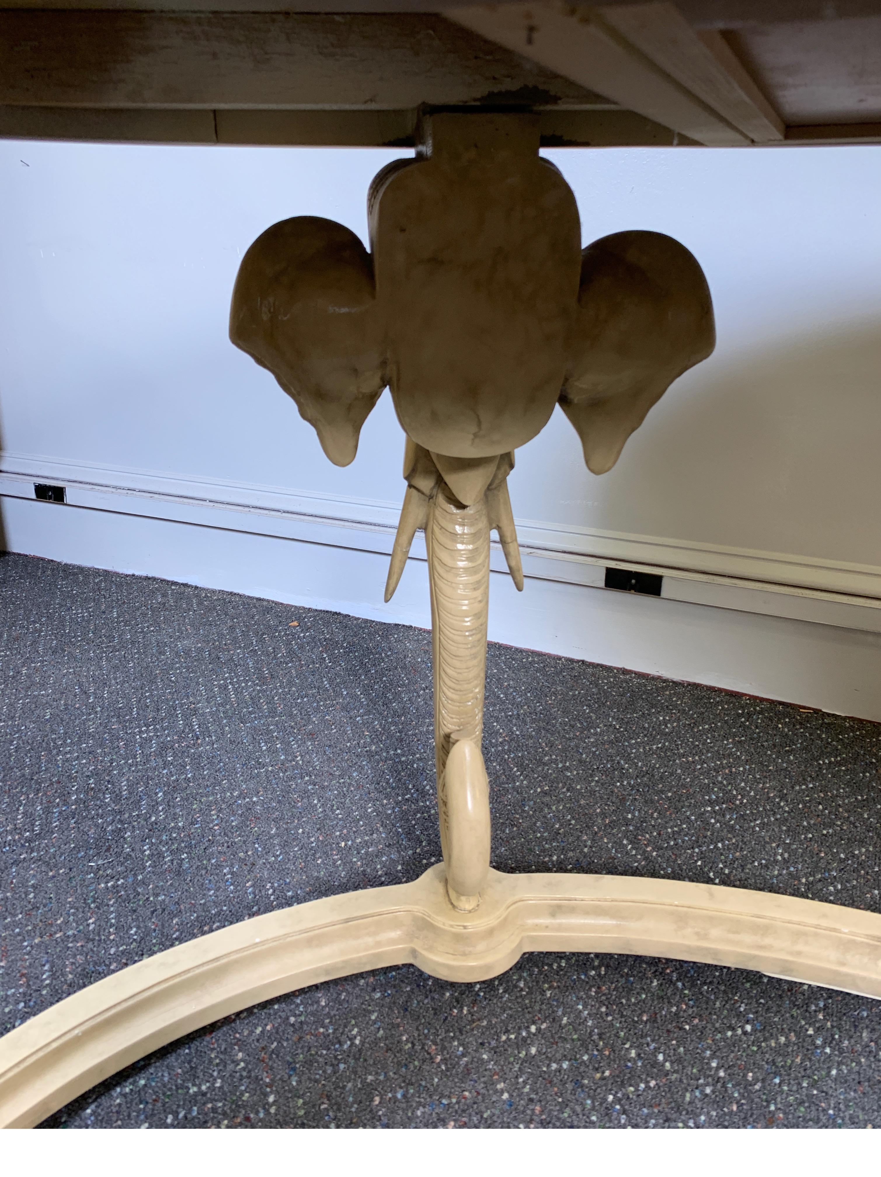 Gampel Stoll Kidney Elephant Desk with Chair 7