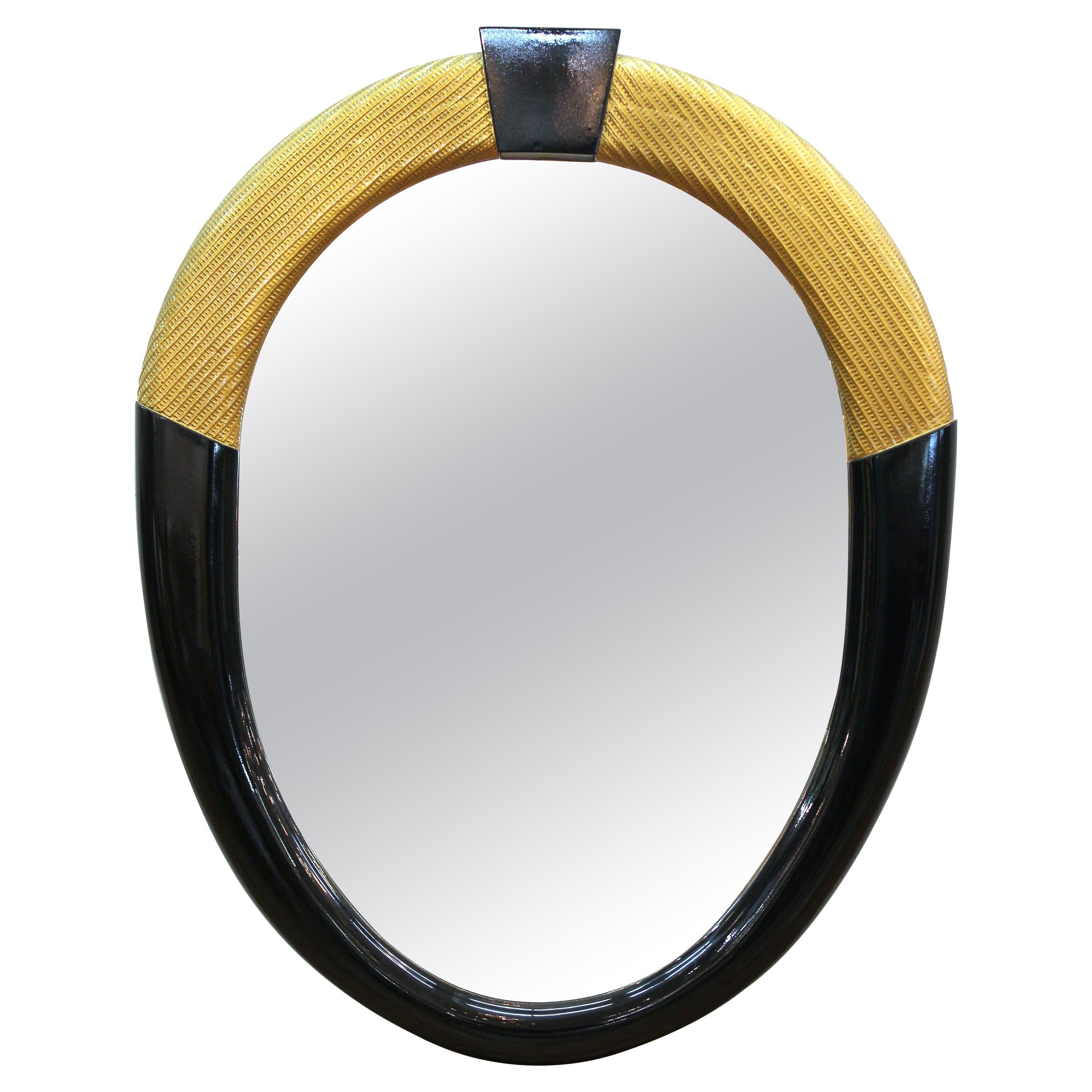 Gampel-Stoll Mid-Century Modern Style Mirror