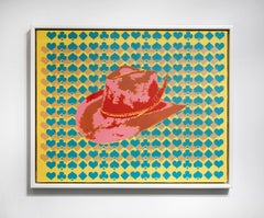 Feather Hat (Pink/Brown/Burgundy)