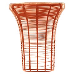 GAN Aram Hoher Hocker in Rot und Orange von Nendo