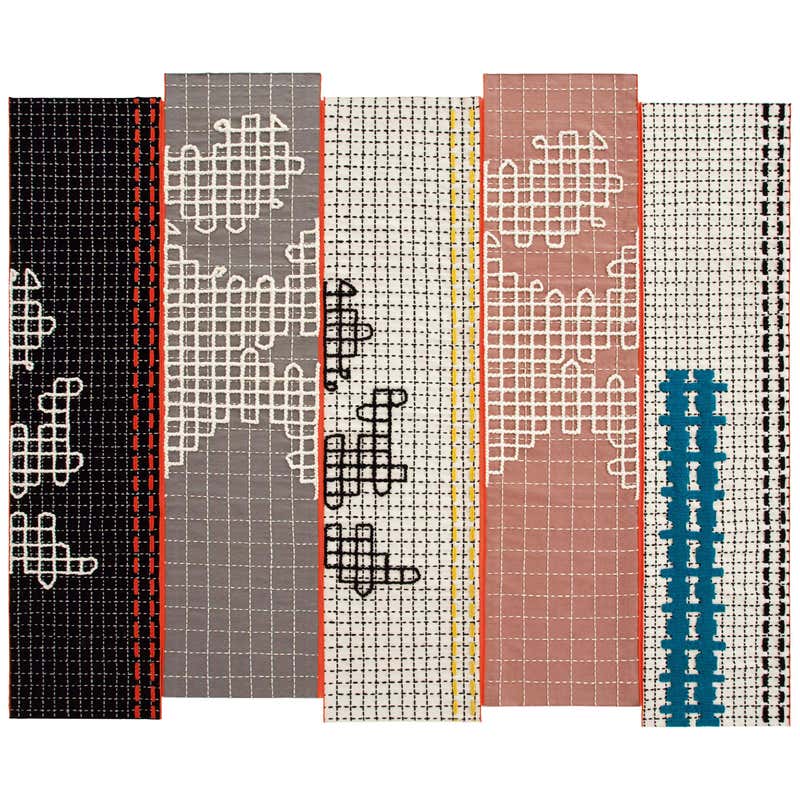 Customizable Patricia Urquiola Bandas Large Rug for GAN For Sale at 1stDibs