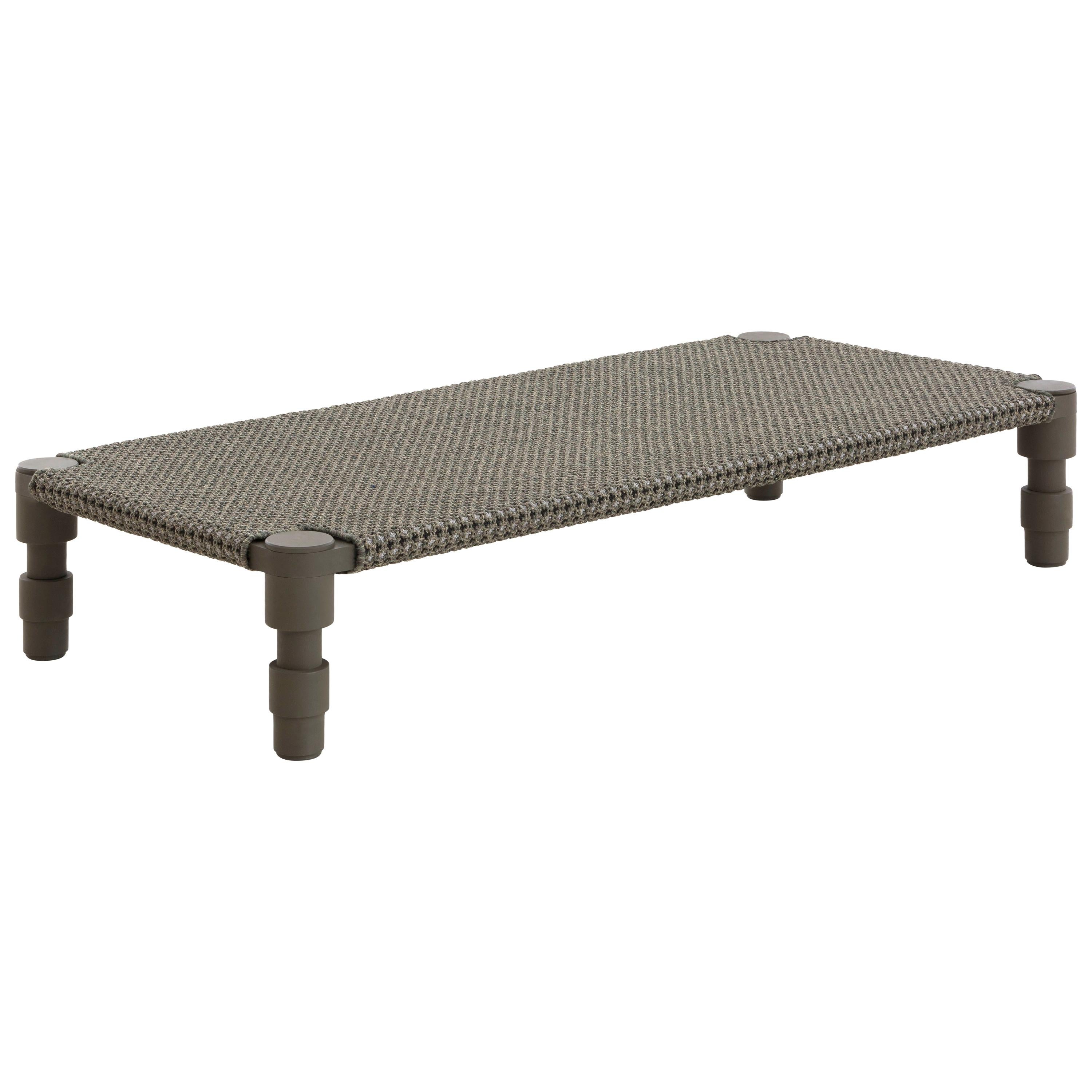 (Green) GAN Garden Layers Double Indian Bed Coffee Table
