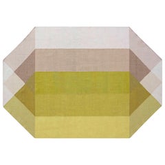 Alfombra pequeña GAN Kilim Diamond de Charlotte Lancelot