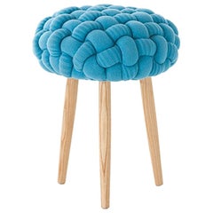  Patricia Urquiola Knitted Stool in Wool for GAN